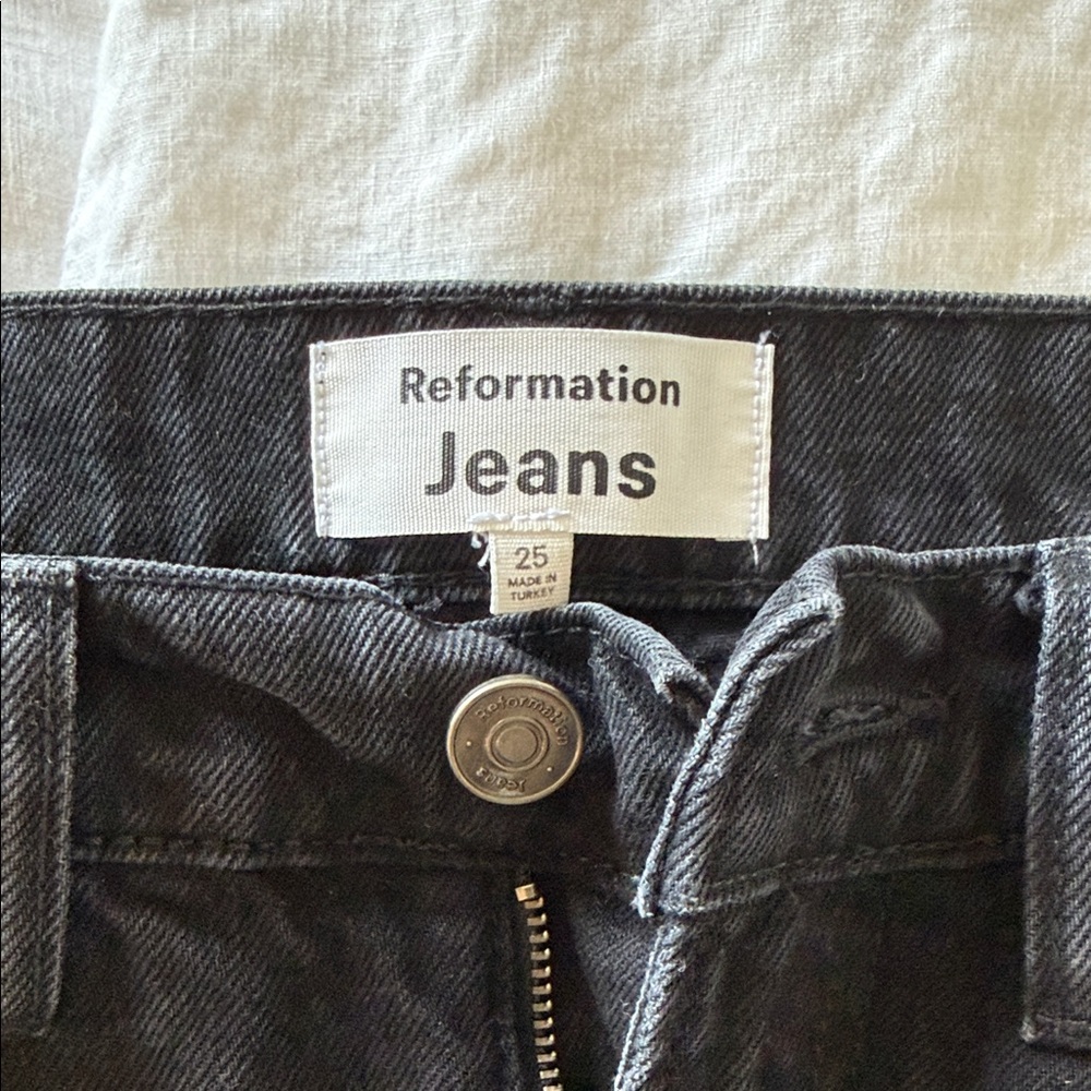 Reformation Wilder High Rise Wide Leg Jeans